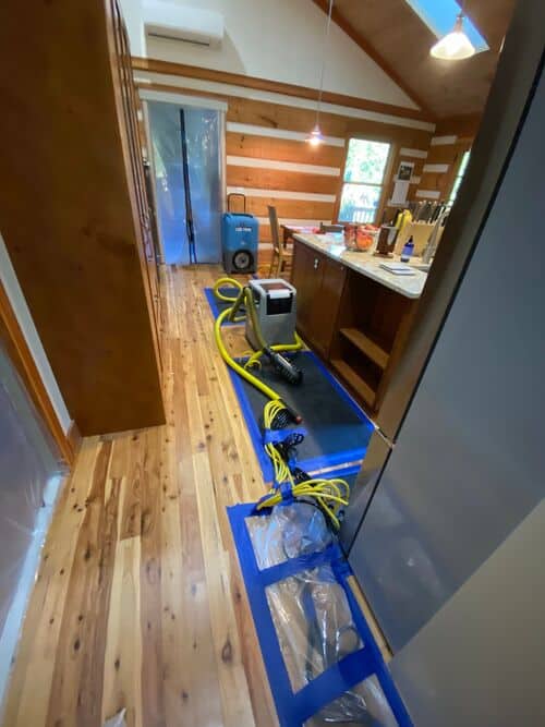Water Damaged Wood Floors From Refrigerator Water Line Leak - The Emerging  Home